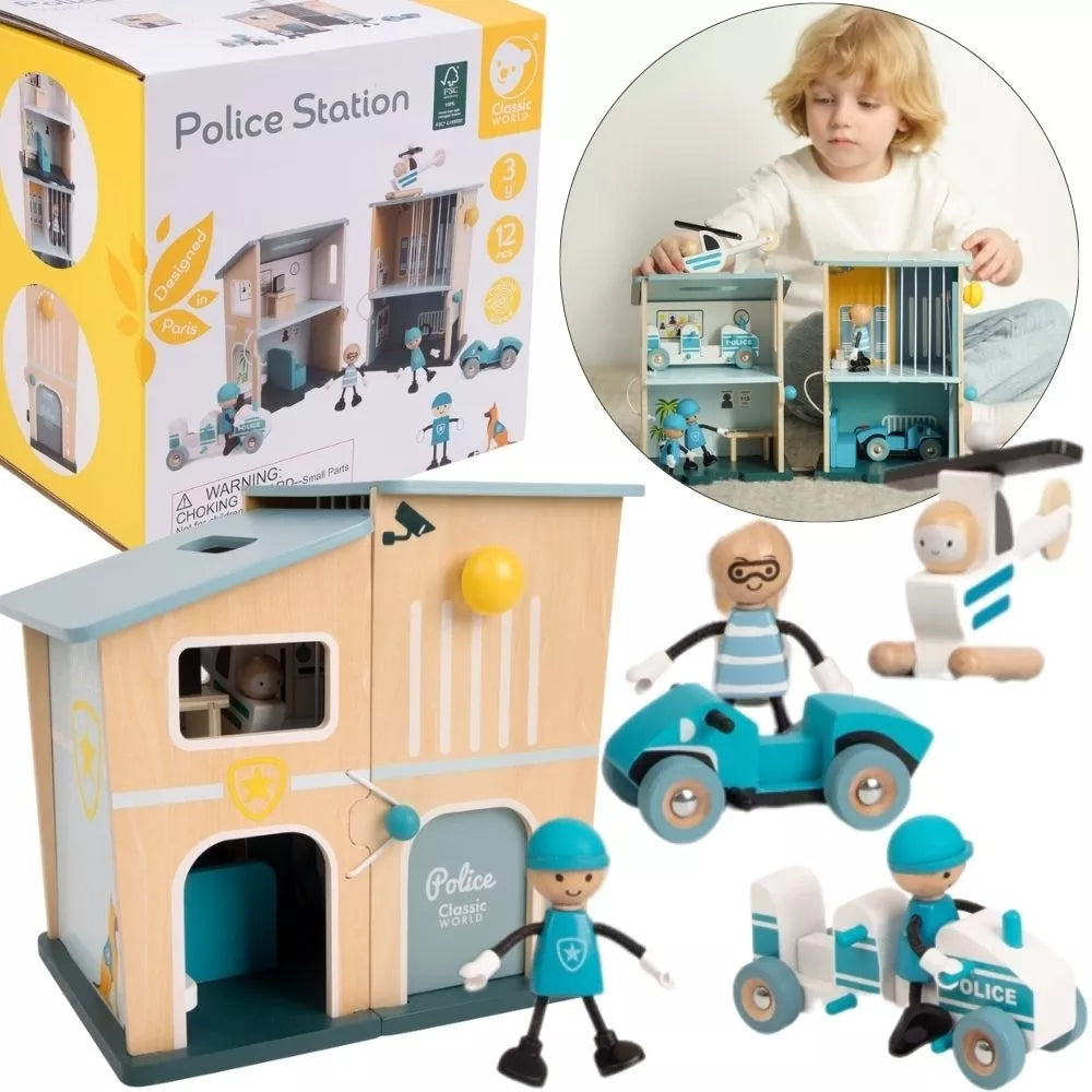 Policijos komisariatas Medinis automobilinis malūnsparnis FIGŪRĖLĖS